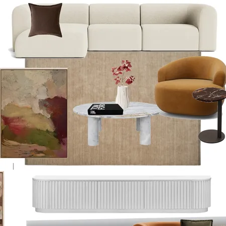 Living area king living rug accent chair and side Interior Design Mood Board by Efi Papasavva on Style Sourcebook