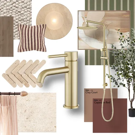 Light Brushed Brass Board Interior Design Mood Board by Aquaperla on Style Sourcebook