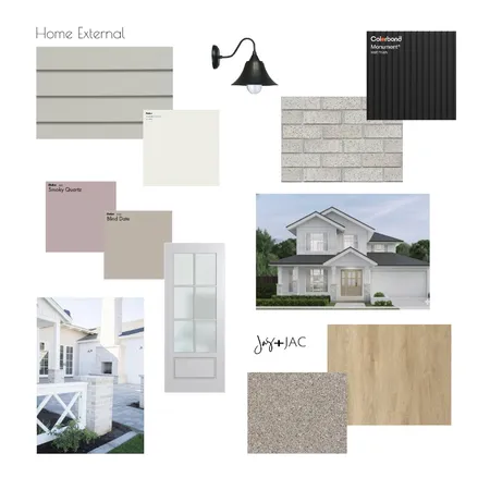 External Home Build Interior Design Mood Board by Jas and Jac on Style Sourcebook