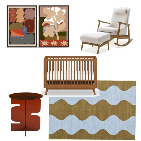 Nursery Interior Design Mood Board by Nicole Frelingos on Style Sourcebook
