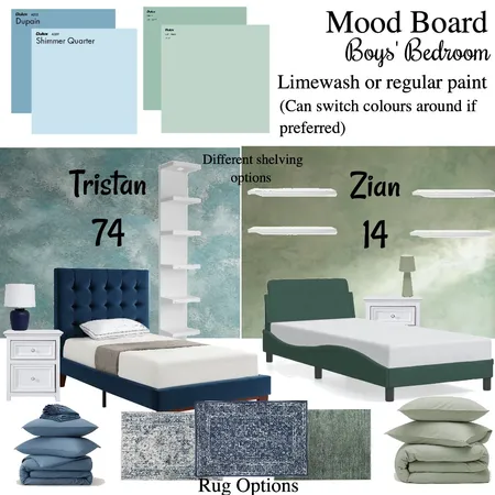Boys Bedroom Mood Board Interior Design Mood Board by SkyJadeInteriors on Style Sourcebook