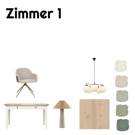 Zimmer 1 Interior Design Mood Board by Müller on Style Sourcebook