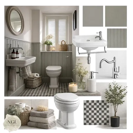 chibathroom Interior Design Mood Board by Tallieleon001 on Style Sourcebook