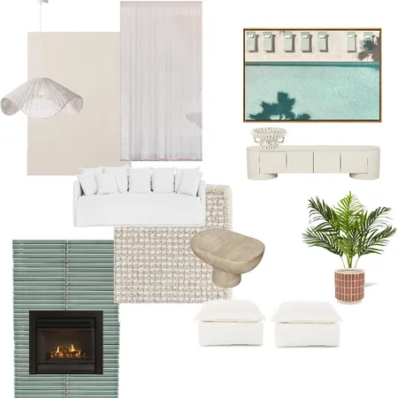 Coastal sample board- Assignment 3 Part A Interior Design Mood Board by Charli.mio on Style Sourcebook