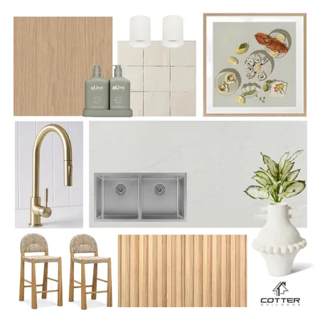 Taylor House - Kitchen Interior Design Mood Board by Cotter Builders on Style Sourcebook