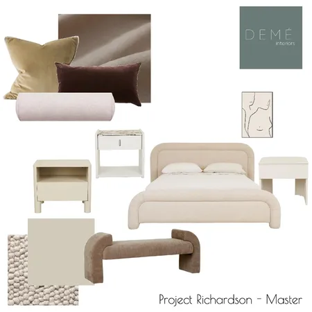 Project Richardson - Master Interior Design Mood Board by Demé Interiors on Style Sourcebook
