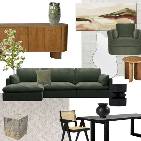 Willow Muse Forest Interior Design Mood Board by James Lane on Style Sourcebook