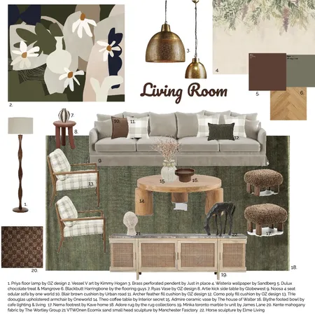 IDI Living Room Interior Design Mood Board by Studio7 Stylings on Style Sourcebook