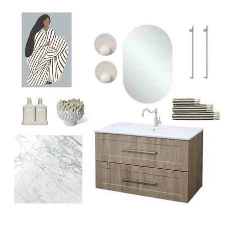 Ensuite Puhara 2 Interior Design Mood Board by Little Corners on Style Sourcebook