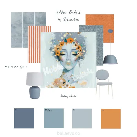 Hubba Bubble by BellaEve Interior Design Mood Board by Jela Bandojo on Style Sourcebook