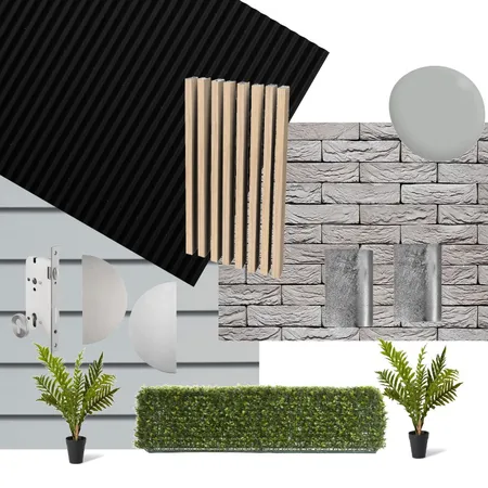 black roof and grey cladding Interior Design Mood Board by HIGH VALLEY on Style Sourcebook