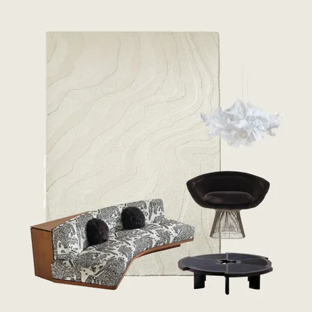 Monochromatic Modernist Lounge by Janelle Interior Design Mood Board by Miss Amara on Style Sourcebook