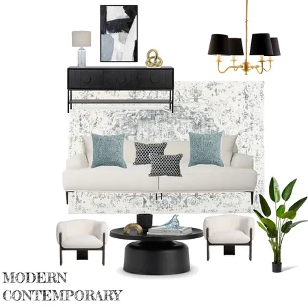 MODERN CONTEMPORARY Interior Design Mood Board by HANEEN ABD AL SATAR on Style Sourcebook