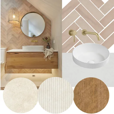Beach Shack Ensuite Interior Design Mood Board by Eden & Birch Design Studio on Style Sourcebook