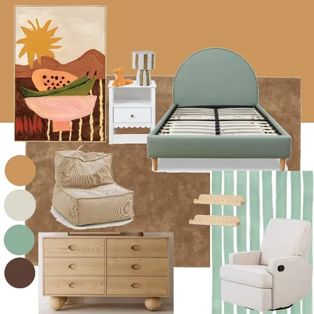 Hunter's Bedroom x4 Interior Design Mood Board by beckdickson on Style Sourcebook
