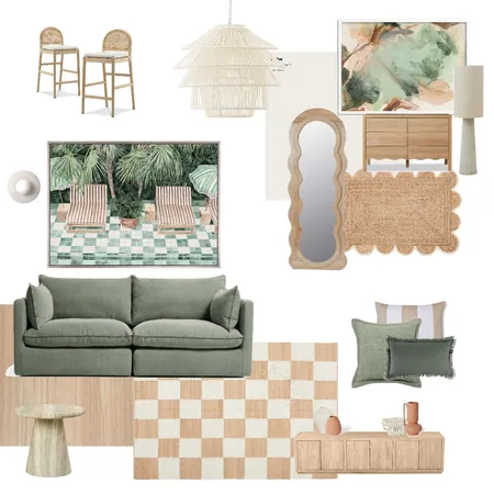 mellow melon Interior Design Mood Board by On Cue Renovations on Style Sourcebook