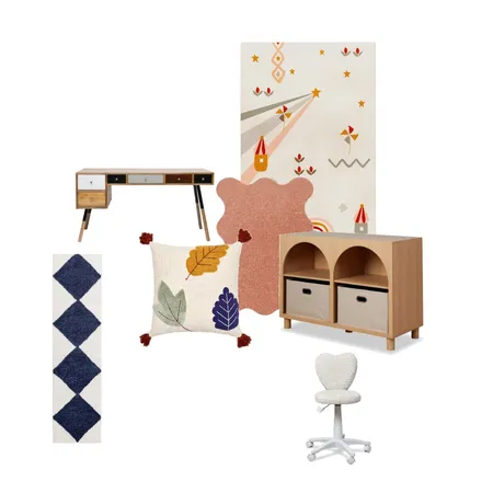 KIDS BEDROOM Interior Design Mood Board by GAJAGOWNI on Style Sourcebook