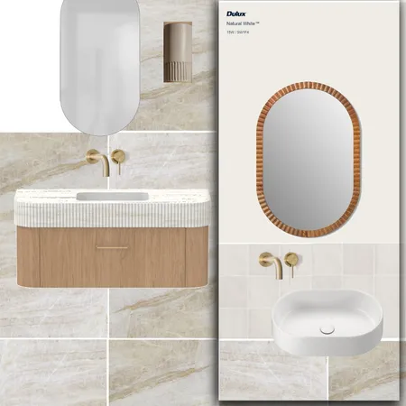 Gibbs - Main Bath & Powder Room Interior Design Mood Board by Holm & Wood. on Style Sourcebook