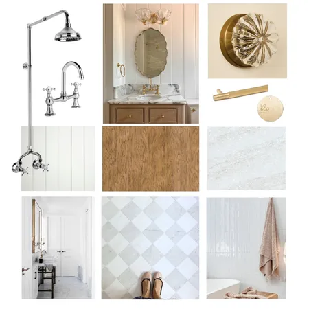Bathroom - Concept 1 Interior Design Mood Board by Dennis Hill Architecture on Style Sourcebook