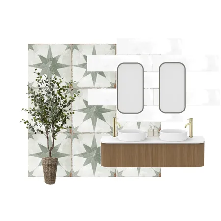 Green Bathroom Interior Design Mood Board by _janeinteriors on Style Sourcebook
