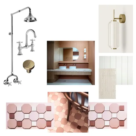 Bathroom - Concept 2 Interior Design Mood Board by Dennis Hill Architecture on Style Sourcebook