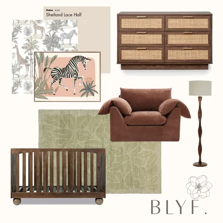 Safari nursery v2 Interior Design Mood Board by Lauren166 on Style Sourcebook