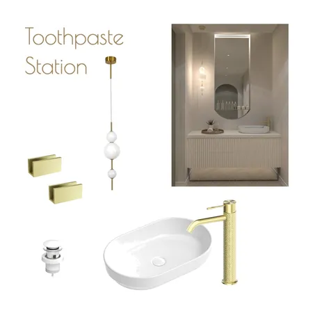 Toothpaste Station Interior Design Mood Board by Casa Flair Interiors on Style Sourcebook