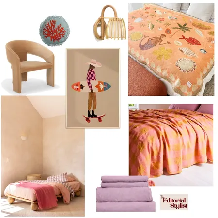 Raff's Bedroom Interior Design Mood Board by The Editorial Stylist on Style Sourcebook