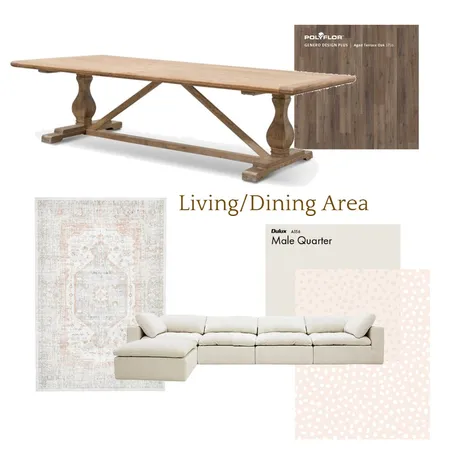 Living/dining area Interior Design Mood Board by myuzka8 on Style Sourcebook