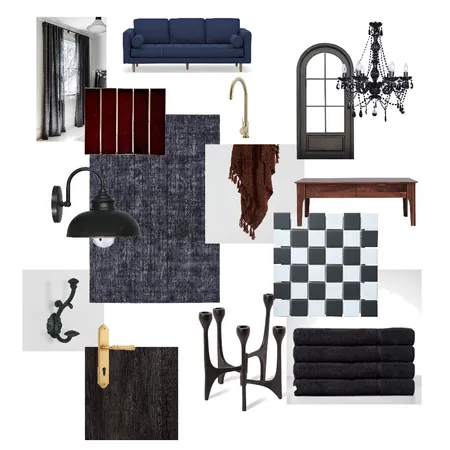 Gothic Interior Design Mood Board by VivianWuollet on Style Sourcebook