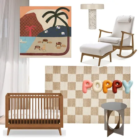 Nursery Interior Design Mood Board by Nicole Frelingos on Style Sourcebook