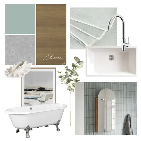 Ethereal - Bathroom Inspiration Interior Design Mood Board by DECO Australia on Style Sourcebook