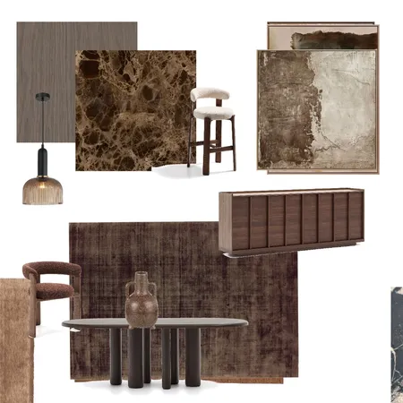 Elevated Kitchen/Dining - Dark Interior Design Mood Board by BLYF Interiors on Style Sourcebook