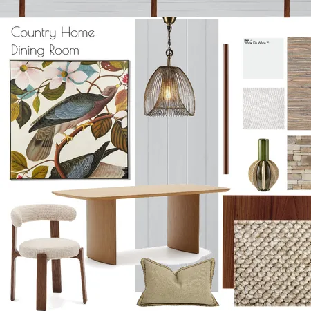 Dining Room Interior Design Mood Board by JJHarris