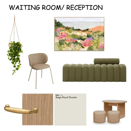 Medical clinic waiting room Interior Design Mood Board by Chantelborg1314 on Style Sourcebook