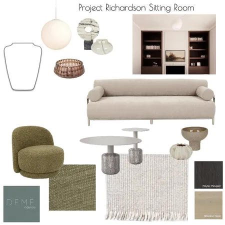 Sitting Room Interior Design Mood Board by Demé Interiors on Style Sourcebook