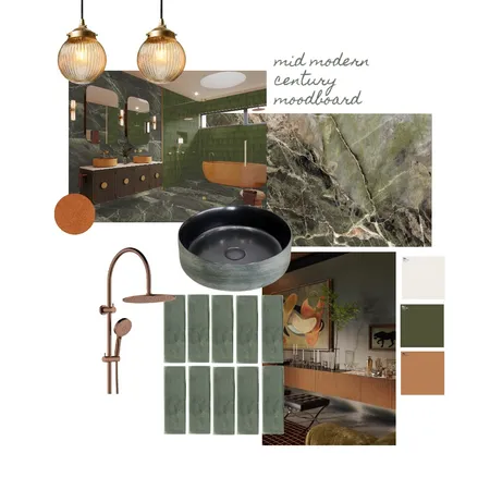 mid modern century Interior Design Mood Board by Beumont Mentone on Style Sourcebook