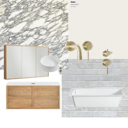 Main Bathroom Interior Design Mood Board by Makiah Pippen on Style Sourcebook