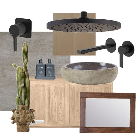 Ranch bathroom Interior Design Mood Board by Manzil interiors on Style Sourcebook
