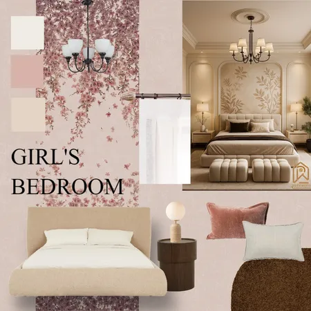 girl bedroom 1 Interior Design Mood Board by themischalatsi on Style Sourcebook