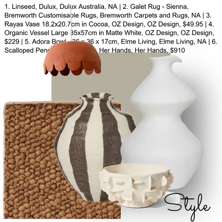 The Cot Study Interior Design Mood Board by amber+rose on Style Sourcebook