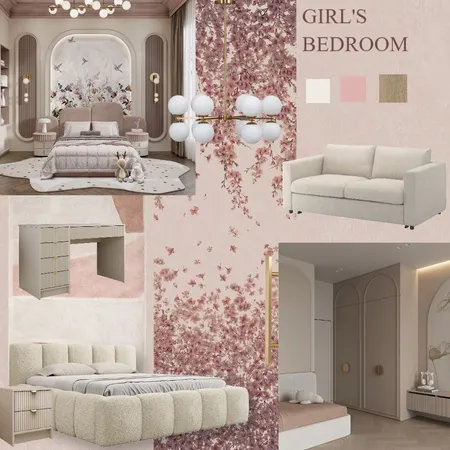 girl bedroom 3 Interior Design Mood Board by themischalatsi on Style Sourcebook