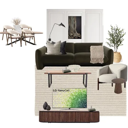 Airbnb 16 - living room Interior Design Mood Board by Paballo on Style Sourcebook