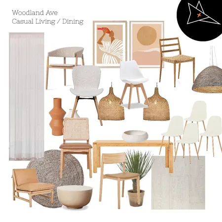 Woodland Lounge / Entry Interior Design Mood Board by FOXKO on Style Sourcebook