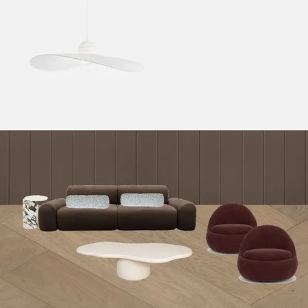 Brown, blue + burgundy Interior Design Mood Board by Haven Style Studio on Style Sourcebook