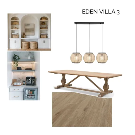 Villa 3 Dining Room Interior Design Mood Board by Tanya Gumbie Design Studio on Style Sourcebook