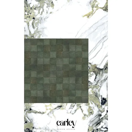 Jade Marble Tile Bathroom 12 Interior Design Mood Board by Carley Design Studio on Style Sourcebook