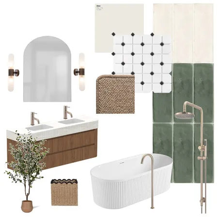 Rosewood.- Ensuite Bathroom Interior Design Mood Board by Brianne.marie.gisele on Style Sourcebook