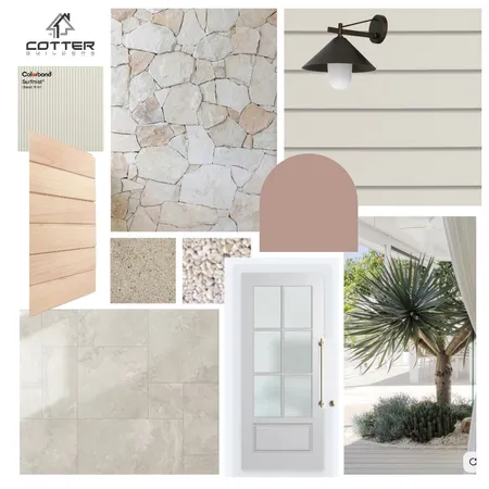 Amari - Exterior Interior Design Mood Board by Cotter Builders on Style Sourcebook