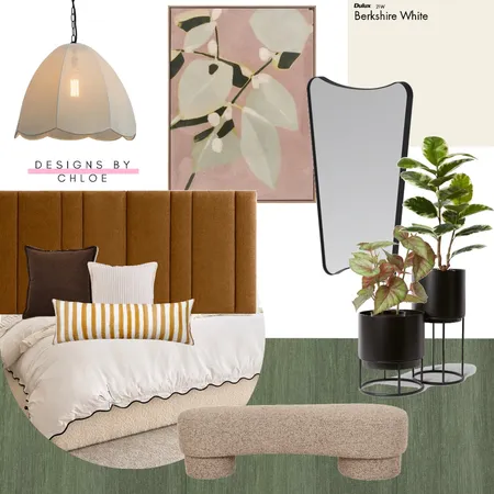 Autumn bedroom Interior Design Mood Board by Designs by Chloe on Style Sourcebook